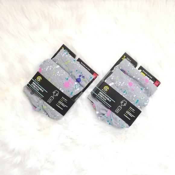 Champion Girls Scoop Neck And Pant Set Size XS Base Layer Breathable Stretch NWT - Picture 2 of 8